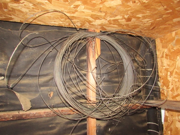 ELECTRIC FENCING WIRE & MISC PARTS