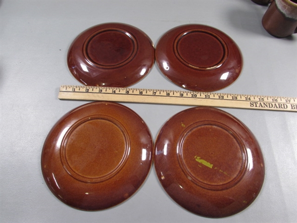 HALL, HULL & OTHER STONEWARE DISHES