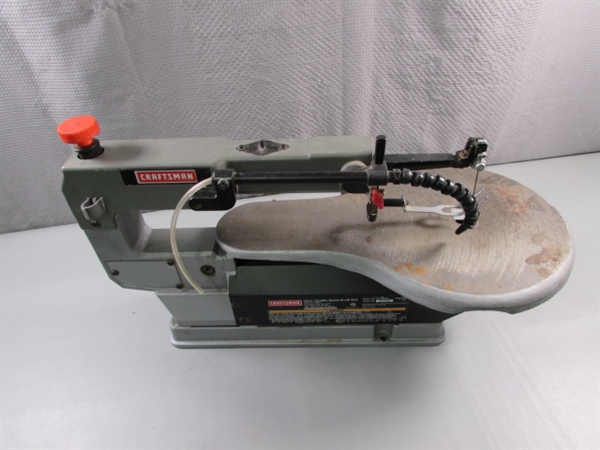 CRAFTSMAN 16 VARIABLE SPEED SCROLL SAW