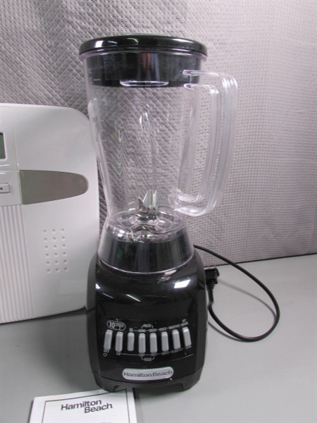 MAGIC BULLET, BLENDER & BATHROOM SCALE