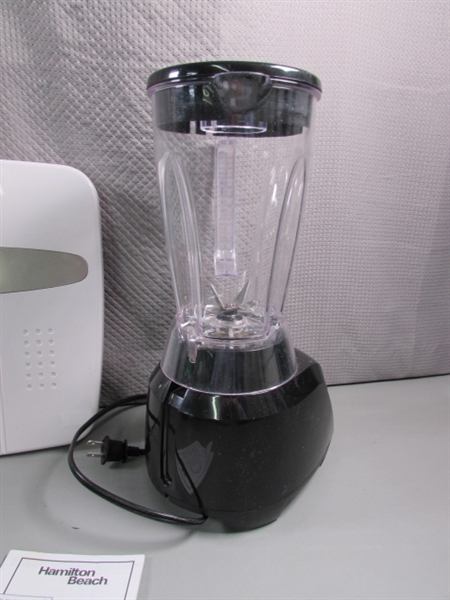 MAGIC BULLET, BLENDER & BATHROOM SCALE