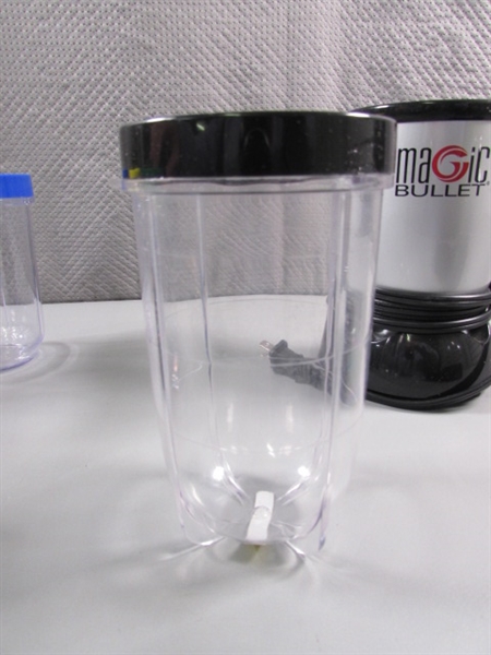 MAGIC BULLET, BLENDER & BATHROOM SCALE