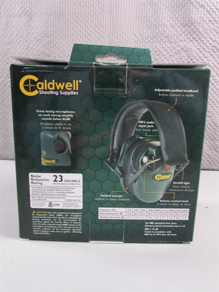 CALDWELL ELECTRONIC EAR PROTECTION