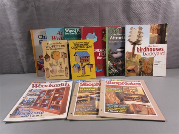 WOODWORKING BOOKS & MAGAZINES