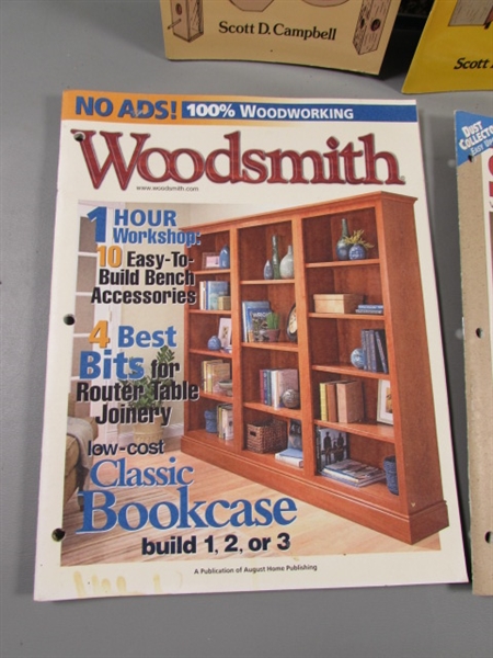 WOODWORKING BOOKS & MAGAZINES