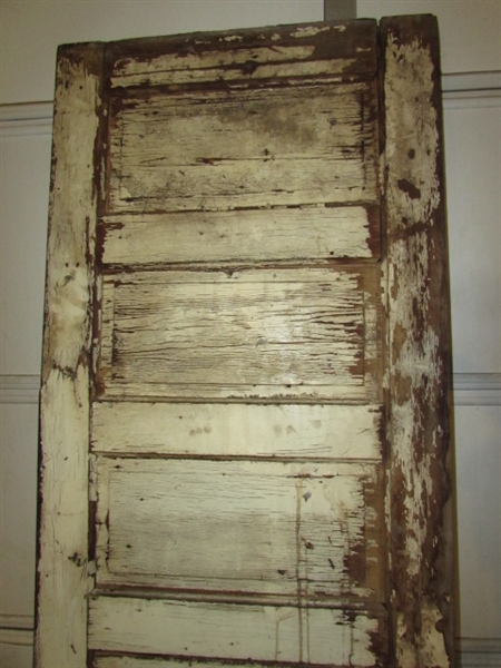 ANTIQUE SOLID WOOD DOOR