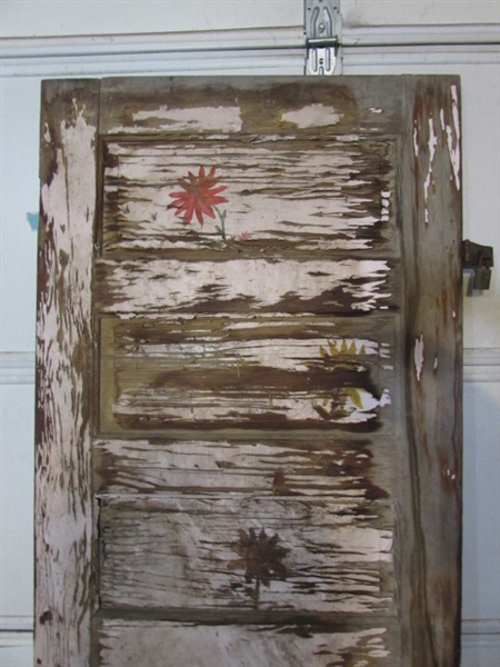 ANTIQUE SOLID WOOD DOOR