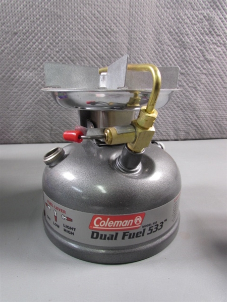 NEW COLEMAN SPORTSTER DUAL FUEL STOVE