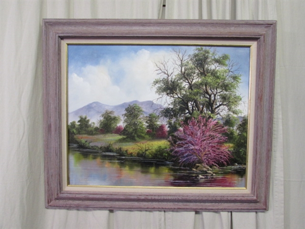 ORIGINAL OIL ON CANVAS BY VIRGINIA RASMUSSEN?