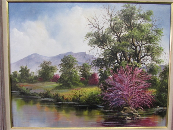 ORIGINAL OIL ON CANVAS BY VIRGINIA RASMUSSEN?