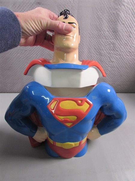 SUPERMAN COOKIE JAR