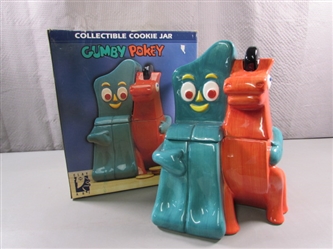 GUMBY & POKEY COOKIE JAR