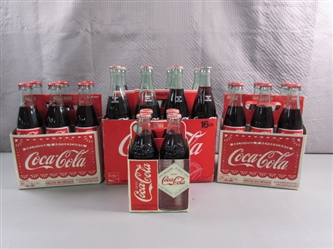 COLLECTIBLE FULL COCA-COLA 4-8 PACKS