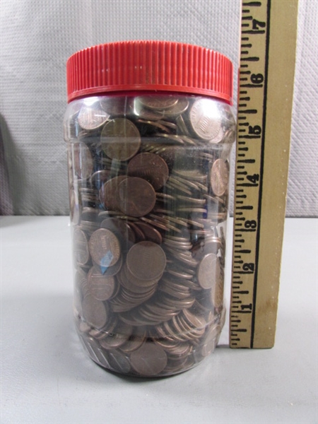 9+ LBS COPPER US PENNIES