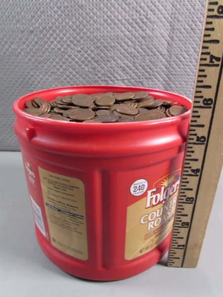 1959-1982 COPPER US PENNIES - 20+ LBS