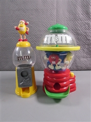 2 M&MS CANDY DISPENSERS