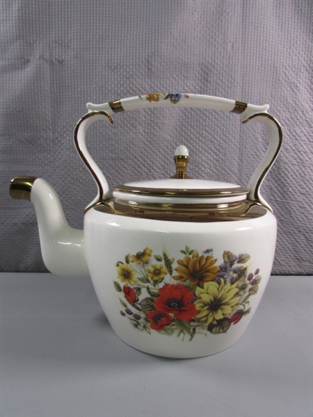 ARTHUR WOOD STAFFORDSHIRE IRONSTONE TEAPOT