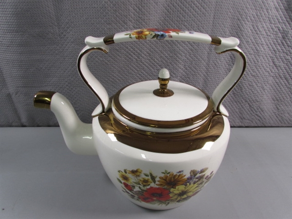 ARTHUR WOOD STAFFORDSHIRE IRONSTONE TEAPOT