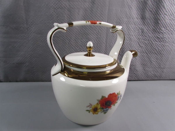 ARTHUR WOOD STAFFORDSHIRE IRONSTONE TEAPOT