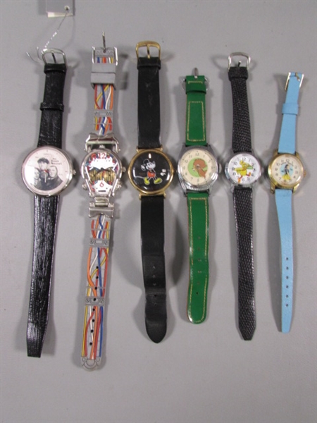 MORE VINTAGE CHARACTER WATCHES