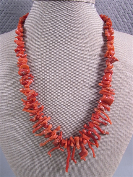 CORAL NECKLACE