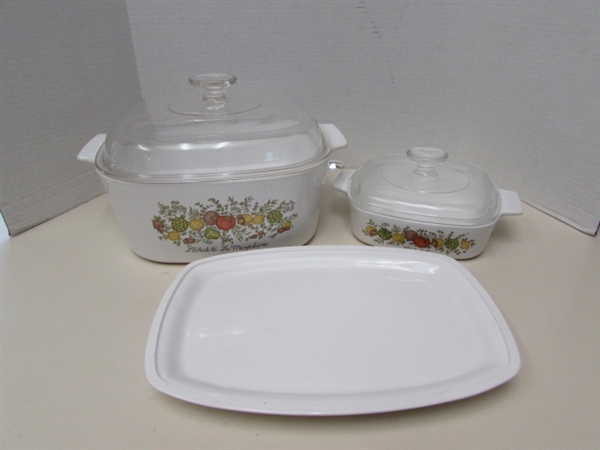 CORNING WARE MARJOLAINE SPICE OF LIFE COOKWARE