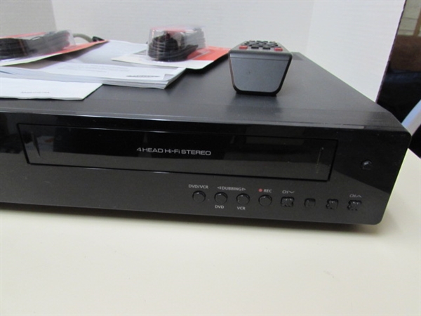 SAMSUNG COMBO DVD/VHS PLAYER - WORKS