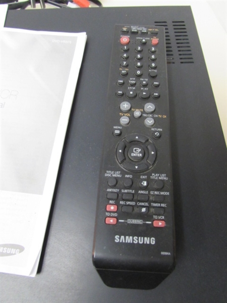 SAMSUNG COMBO DVD/VHS PLAYER - WORKS
