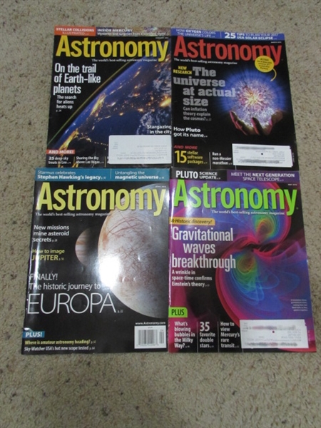 ASTRONOMY MAGAZINES
