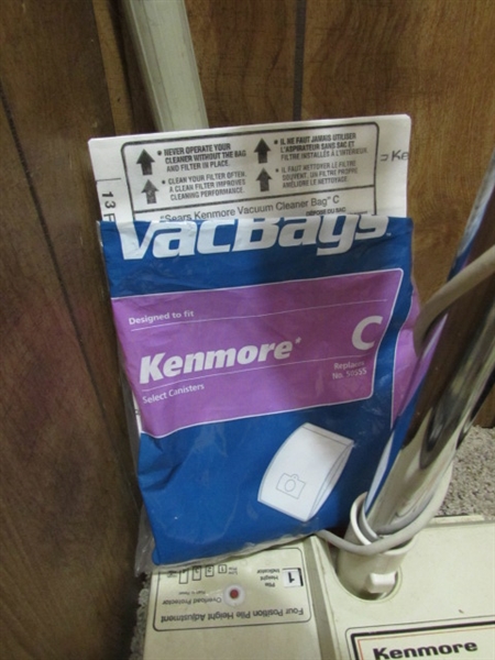 KENMORE CANISTER VACUUM
