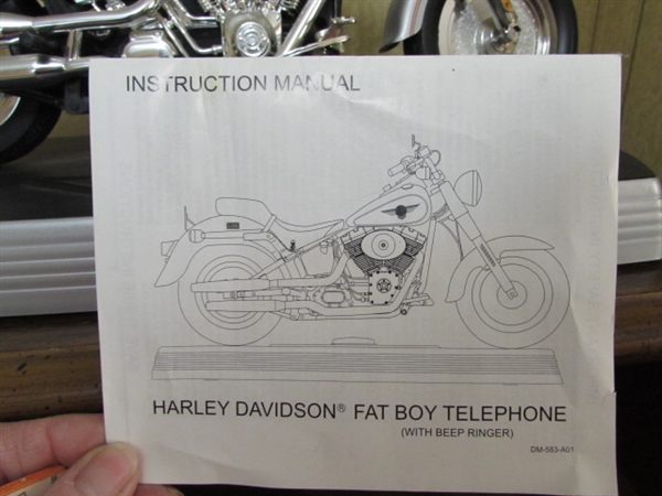 HARLEY DAVIDSON FAT BOY TELEPHONE