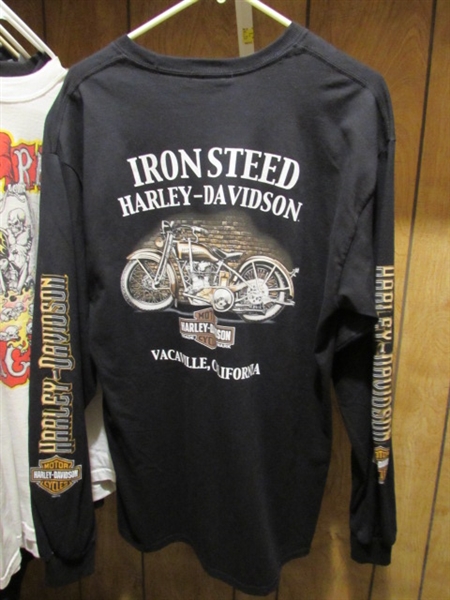 LONG SLEEVE T-SHIRTS - ASSORTED SIZES