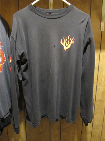 LONG SLEEVE T-SHIRTS - ASSORTED SIZES