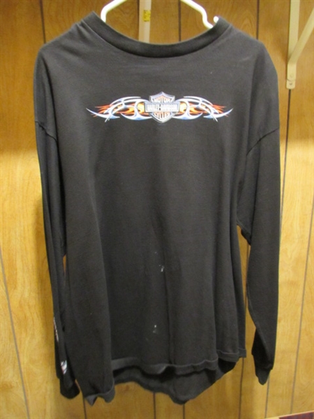 LONG SLEEVE T-SHIRTS - ASSORTED SIZES