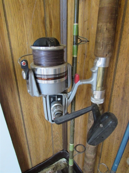 TELESCOPING FISHING ROD & OTHERS