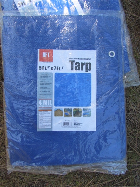 NEW & USED TARPS & MOVERS BLANKET