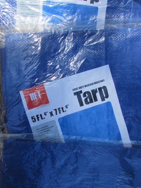 NEW & USED TARPS & MOVERS BLANKET