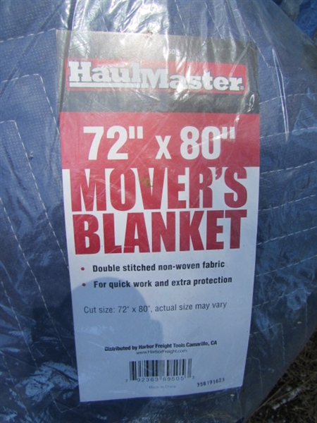 NEW & USED TARPS & MOVERS BLANKET