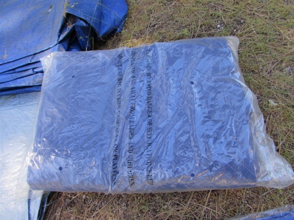 NEW & USED TARPS & MOVERS BLANKET