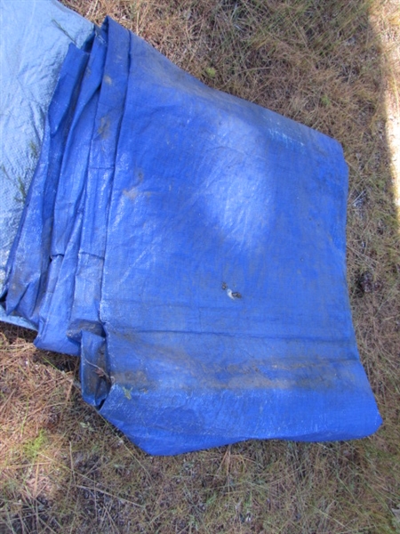 NEW & USED TARPS & MOVERS BLANKET