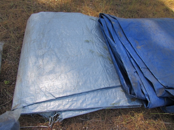 NEW & USED TARPS & MOVERS BLANKET