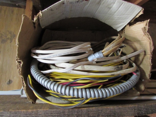 ELECTRICAL WIRE, JUNCTION BOXES & MORE