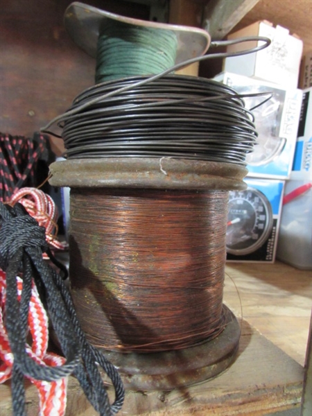 WIRE, CORDING, ROPE & MORE
