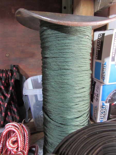 WIRE, CORDING, ROPE & MORE