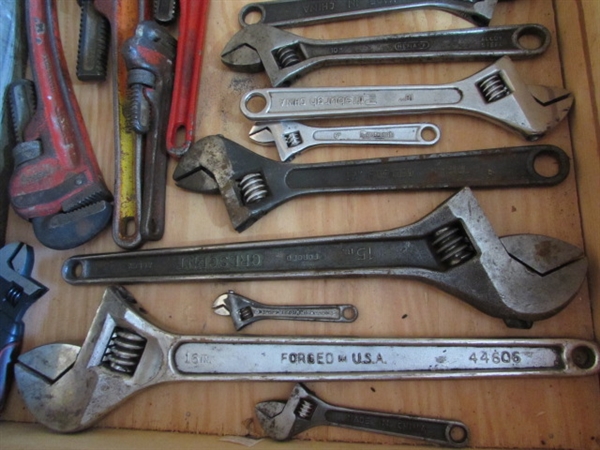 DRAWER FULL OF WRENCHES