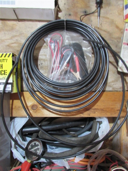 ASSORTED WIRE & ELECTRICAL