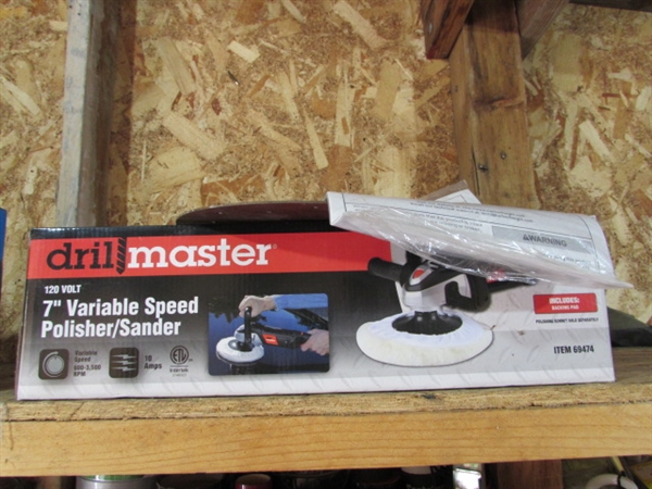 DRILL MASTER ELECTRIC POLISHER/SANDER