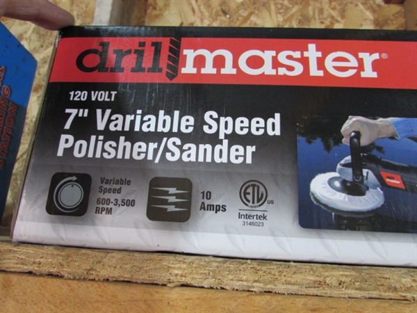 DRILL MASTER ELECTRIC POLISHER/SANDER