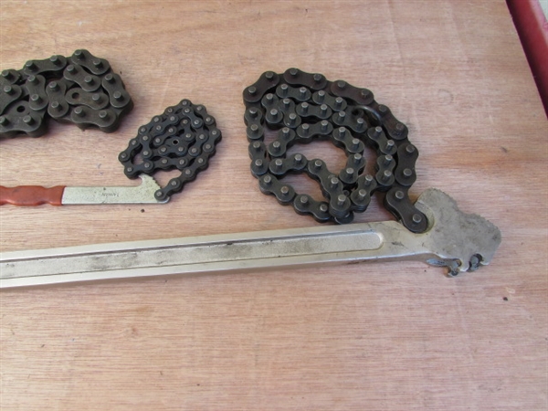 CHAIN WRENCHES