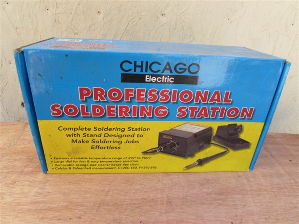 NEW CHICAGO ELECTRIC PRO SOLDERING STATION